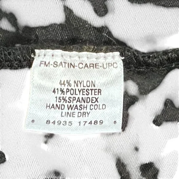 Velvet Floral Burnout Asymmetric Tunic NWT Cut Out Long Sleeve Black Sheer Med - Picture 6 of 10